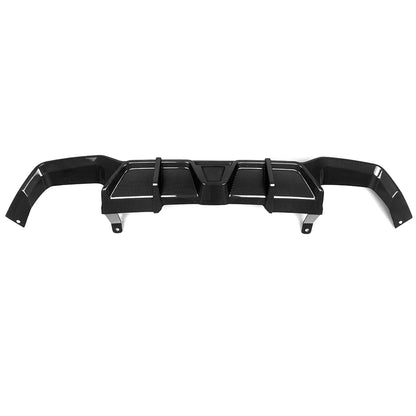 SOOQOO BMW X4M F98 LCI Prepreg Carbon Fiber Rear Diffuser