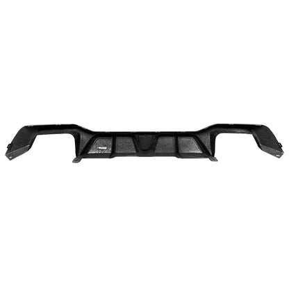 SOOQOO BMW X4M F98 LCI Prepreg Carbon Fiber Rear Diffuser