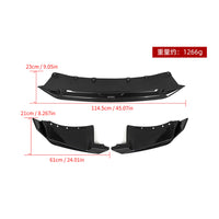 SOOQOO BMW X5 G05 LCI Carbon Fiber Front Lip