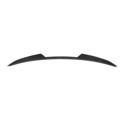 SooQoo BMW G68 5 Series LWB Ducktail Rear Spoiler In Gloss Carbon Fibre
