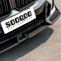SOOQOO BMW X3 G01 X4 G02 LCI Type-B Prepreg Carbon Fiber Front Lip