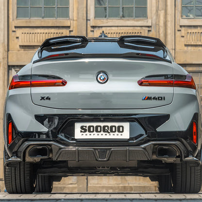 SOOQOO BMW X4M F98 Prepreg Carbon Fiber Roof Spoiler