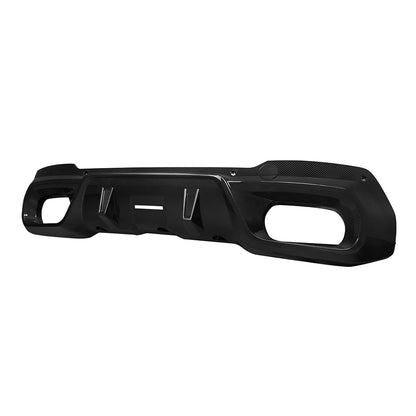 SooQoo BMW G45 X3 Rear Diffuser In Gloss Carbon Fibre