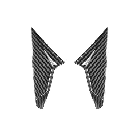 SooQoo BMW G45 X3 Rear Window Fins In Gloss Carbon Fibre