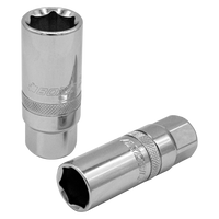 BOXO 1/2" Spark Plug Socket - Sizes 16mm to 21mm