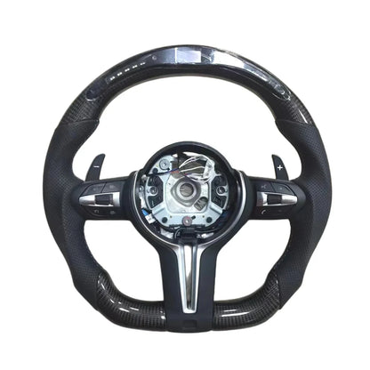 Custom LED Carbon Fiber Steering Wheel for F Chassis