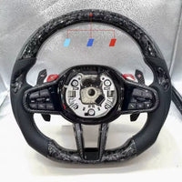 Aftermarket steering wheel fits any BMW with any button configuration, with or without heating and driver assist. BMW CS M4 G01 G02 G05 G06 G07 G30 G31 G32 G82 G42 G14 G20 G21 G80 G81 G22 G23 G26 X1 X3 X4 X5 X6 X3M X4M X5M X6M M3 M4 M5 M8 F90 F91 F92 F93