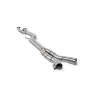 Scorpion BMW F97 X3M & F98 X4M LCI GPF Delete Single Midpipe 2022+ (Incl. Competition)