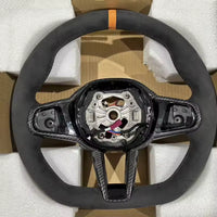 Aftermarket steering wheel fits any BMW with any button configuration, with or without heating and driver assist. BMW CS M4 G01 G02 G05 G06 G07 G30 G31 G32 G82 G42 G14 G20 G21 G80 G81 G22 G23 G26 X1 X3 X4 X5 X6 X3M X4M X5M X6M M3 M4 M5 M8 F90 F91 F92 F93