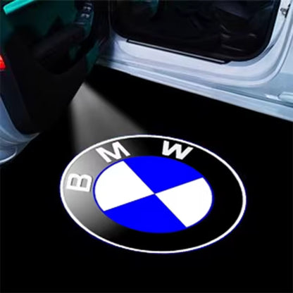2Pc LED Car Door Welcome puddle. BMW CS M4 G01 G02 G05 G06 G07 G30 G31 G32 G82 G42 G14 G20 G21 G80 G81 G22 G23 G26 X1 X3 X4 X5 X6 X3M X4M X5M X6M M3 M4 M5 M8 F90 F91 F92 F93