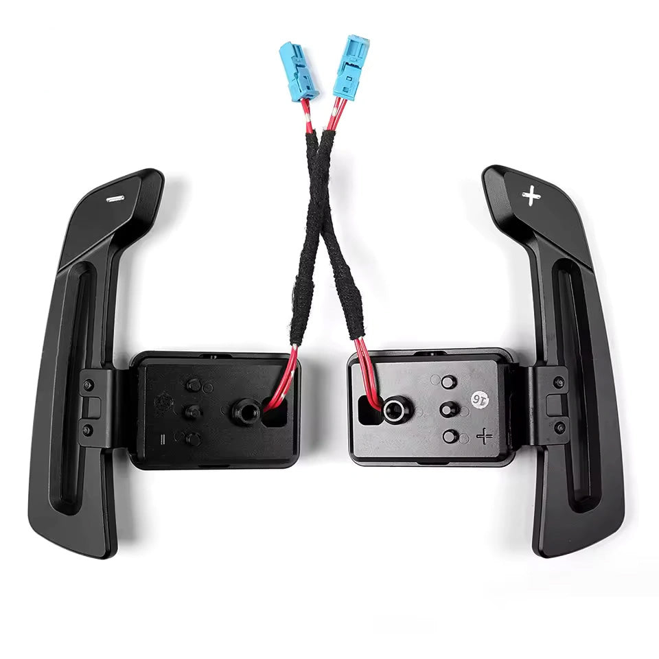 Magnetic paddles shifters. straight Swap.  BMW CS M4 G01 G02 G05 G06 G07 G30 G31 G32 G82 G42 G14 G20 G21 G80 G81 G22 G23 G26 G30 G15 G32 G87 G80 G16  X1 X3 X4 X5 X6 X3M X4M X5M X6M F95 F96 F97 F98 M3 M4 M5 M8 F90 F91 F92 F93