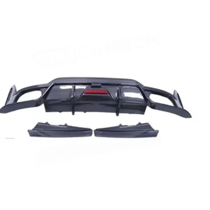Dry Carbon Fiber or ABS Plastic LED Rear Diffuser for BMW G20 LCI M Sport 2023+