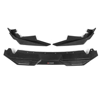 SooQoo BMW F95 X5M LCI Front Splitter In Gloss Carbon Fibre