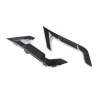 SooQoo BMW F96 X6M LCI Side Fender Trims In Gloss Carbon Fibre