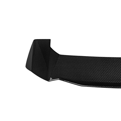 SooQoo BMW G81 M3 Touring SQ Aggressive Roof Spoiler In Gloss Pre Preg Carbon Fibre (2023+)