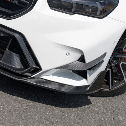 SooQoo BMW G90 & G99 M5 SQ Front Canards In Gloss Carbon Fibre