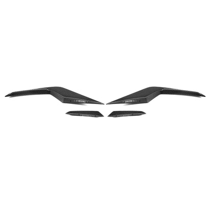 SooQoo BMW G90 & G99 M5 SQ Front Canards In Gloss Carbon Fibre