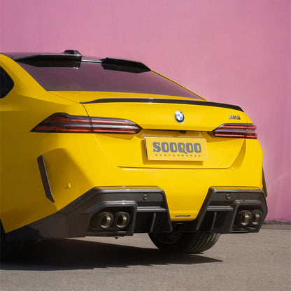SooQoo BMW G90 & G99 M5 SQ-A Rear Diffuser In Gloss Carbon Fibre