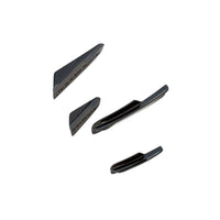 Maxton Design Toyota GR Yaris Front Bumper Canards In Gloss Black (Mk4)