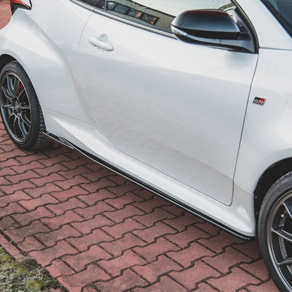 Maxton Design Toyota GR Yaris V1 Side Skirts In Gloss Black (Mk4)
