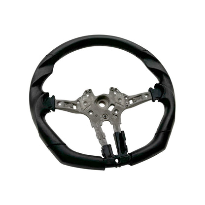 APPROVED USED Genuine BMW OEM F Series 1-4 Series RAW Flat Bottom Steering Wheel