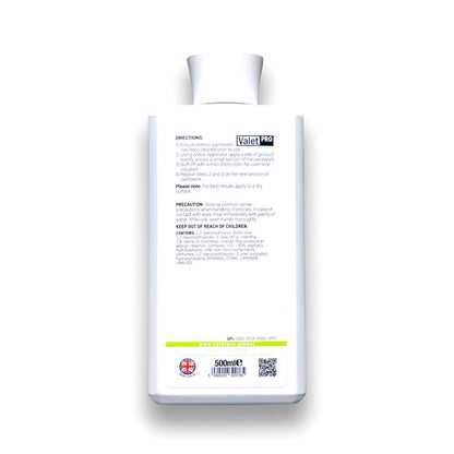 Valet-Pro Indulgence Cream Wax 500ml