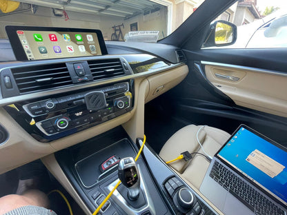 BMW iDrive Firmware Upgrade + Apple CarPlay Fullscreen