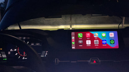Toyota Supra MK5 Apple CarPlay Fullscreen