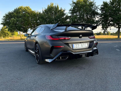 Carbon Fiber High Wing Trunk Mounted Spoiler For BMW 8 Series G14 G15 G16 M8 F91 F92 F93