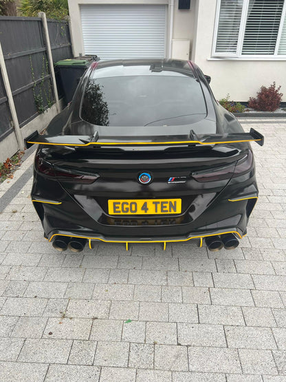 Carbon Fiber High Wing Trunk Mounted Spoiler For BMW 8 Series G14 G15 G16 M8 F91 F92 F93