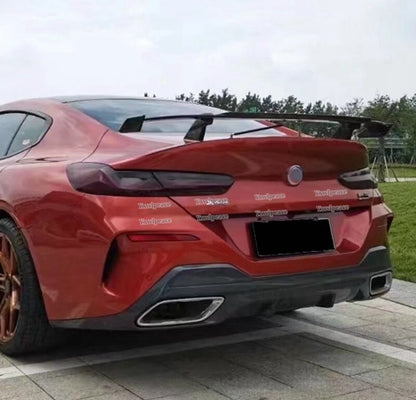 Carbon Fiber High Wing Trunk Mounted Spoiler For BMW 8 Series G14 G15 G16 M8 F91 F92 F93