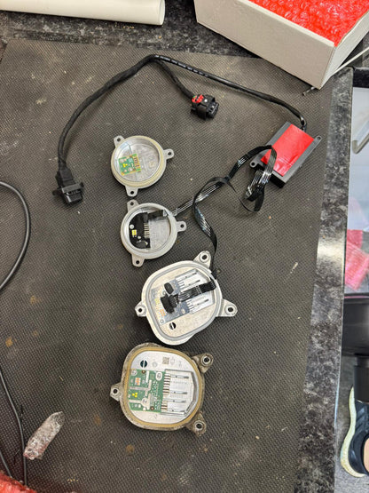 BMW 8 Series and M8 DRLs for G14 G15 G16 F91 F92 F93 M850i 840i 840d. Yellow, Dual colour and RGB