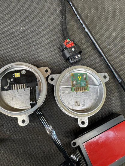 BMW 8 Series and M8 DRLs for G14 G15 G16 F91 F92 F93 M850i 840i 840d. Yellow, Dual colour and RGB