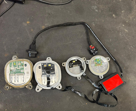 BMW 5 Series and M5 DRLs for G30 F90 M550i 530d Yellow, Dual colour and RGB