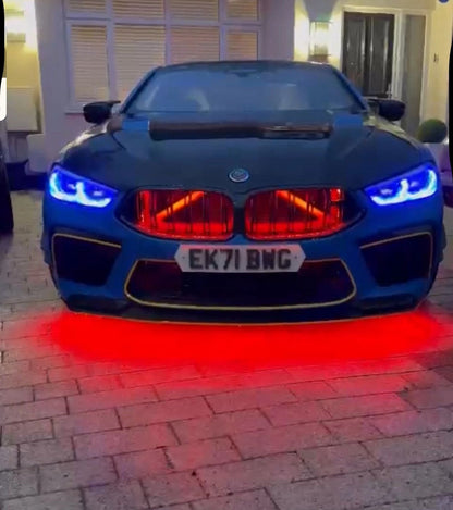 BMW 8 Series and M8 DRLs for G14 G15 G16 F91 F92 F93 M850i 840i 840d. Yellow, Dual colour and RGB