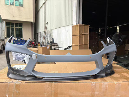 3D-DESIGN STYLE CARBON FIBRE FRONT SPLITTER FOR BMW M8 (2019+, F91 F92 F93)