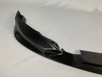 3D-DESIGN STYLE CARBON FIBRE FRONT SPLITTER FOR BMW M8 (2019+, F91 F92 F93)