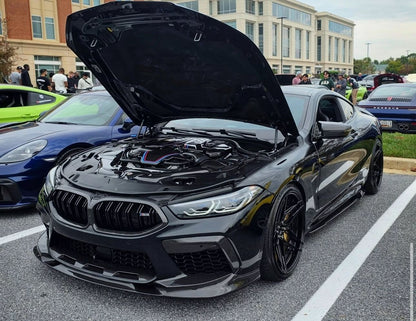 3D-DESIGN STYLE CARBON FIBRE FRONT SPLITTER FOR BMW M8 (2019+, F91 F92 F93)