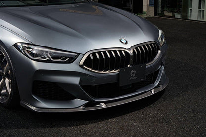 BMW 8 Series G14 G15 G16 M SPORT CARBON FIBER FRONT LIP 3D STYLE