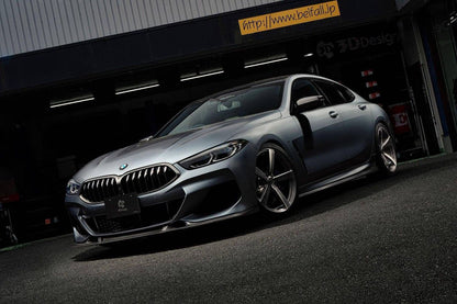 BMW 8 Series G14 G15 G16 M SPORT CARBON FIBER FRONT LIP 3D STYLE