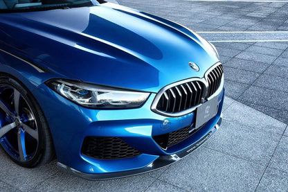 BMW 8 Series G14 G15 G16 M SPORT CARBON FIBER FRONT LIP 3D STYLE