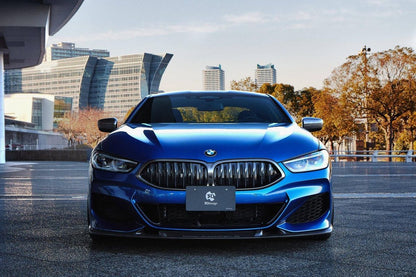 BMW 8 Series G14 G15 G16 M SPORT CARBON FIBER FRONT LIP 3D STYLE