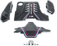 3K Dry Carbon Fiber Aero Kit for M5 F90 Includes Engine Cover Rear Lip Aerodynamic Parts Exterior Accessories