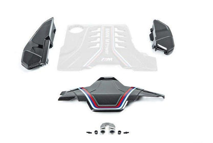 3K Dry Carbon Fiber Aero Kit for M5 F90 Includes Engine Cover Rear Lip Aerodynamic Parts Exterior Accessories