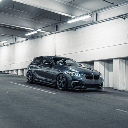 ZAERO Design BMW 1 Series LCI EVO-1 Front Splitter In Gloss Black (F20/F21)