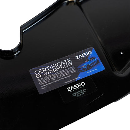 ZAERO Design BMW 1 Series Pre-LCI EVO-1 Front Splitter In Gloss Black (2011-2015 F20/F21)