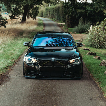 ZAERO Design BMW 1 Series Pre-LCI EVO-1 Front Splitter In Gloss Black (2011-2015 F20/F21)