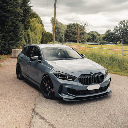 ZAERO Design BMW M135i/1 Series EVO-1 Side Skirts In Gloss Black (F40 2019+)