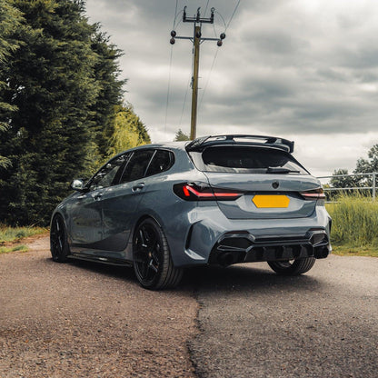 ZAERO Design BMW M135i/1 Series EVO-1 Side Skirts In Gloss Black (F40 2019+)