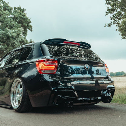 ZAERO Design BMW 1 Series/M135i Pre-LCI Gloss Black Body Kit (F20/F21)